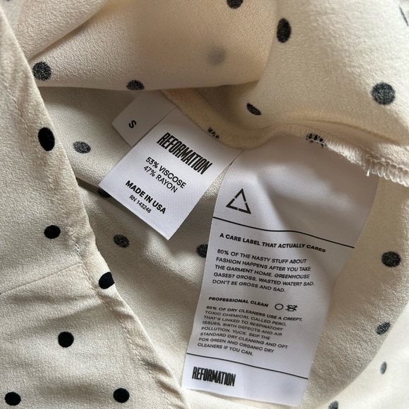 Reformation Polka Dot Top - Picture 6 of 6